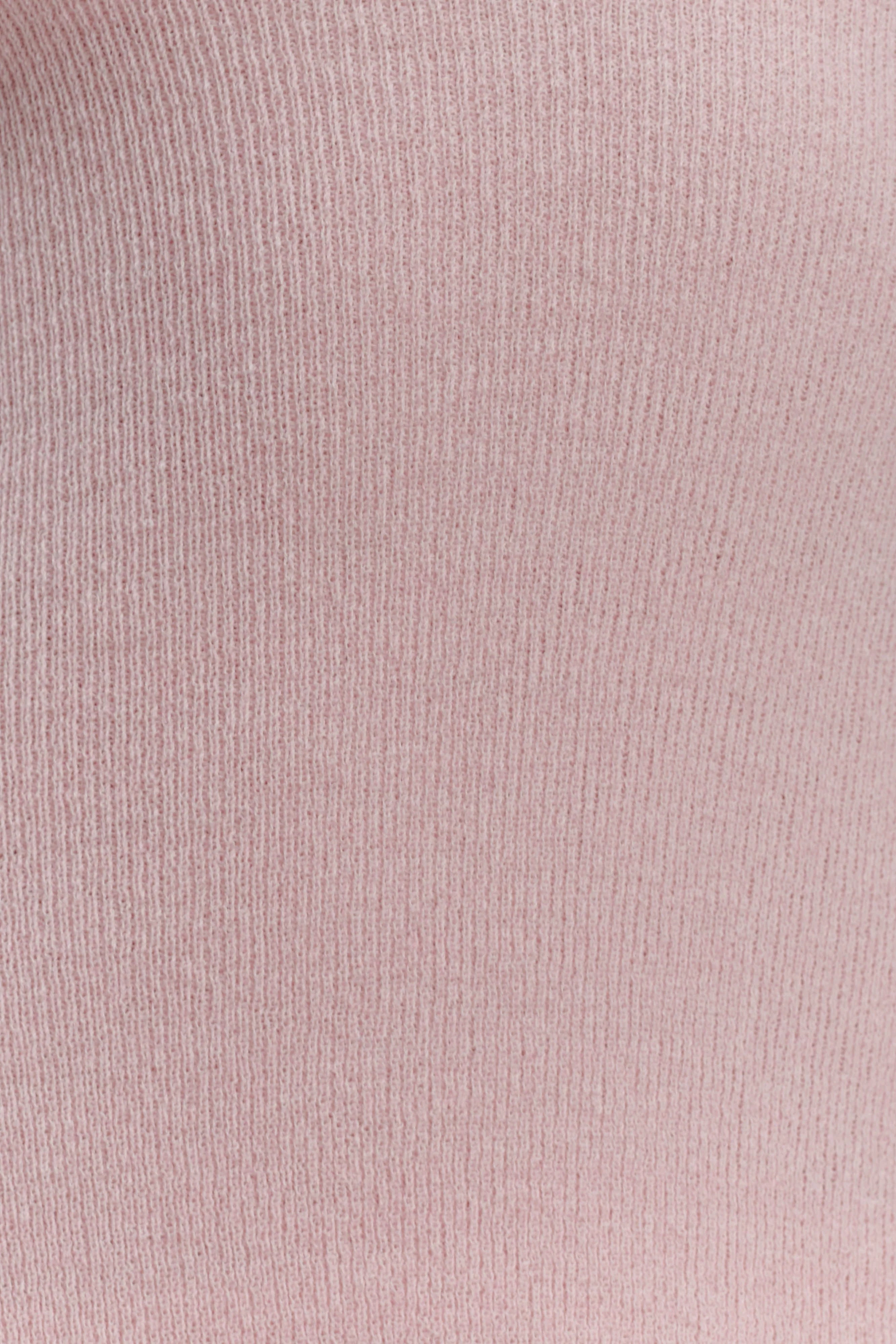 Willowmena Halter Neckline Mini Dress With Tubed Hem - Baby Pink