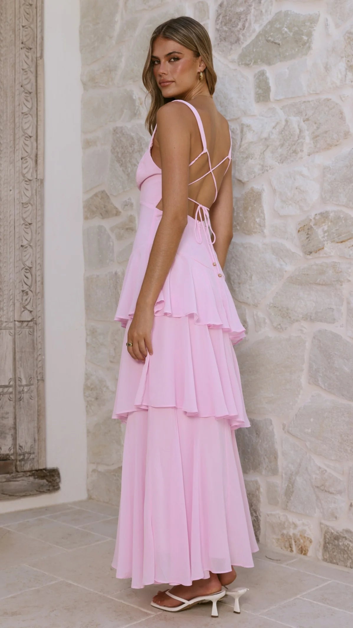Stasie Maxi Dress - Pink